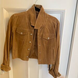 BlankNYC Tan Suede Women's Jacket, Size Small, NWT